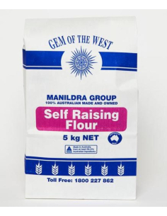 Gem Of The West Self Raising Flour 5kg x 1
