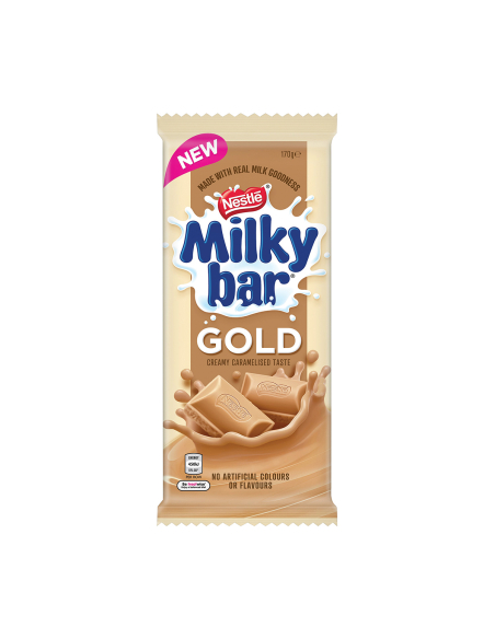 Nestle Milkybar Block Gold 170g x 12