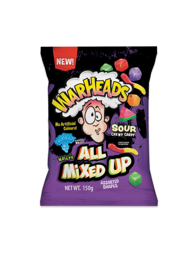 Warheads All Mixed Up 150g x 12