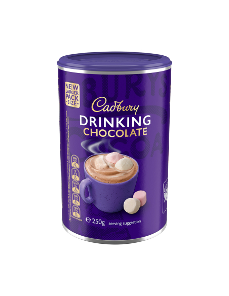 Cadbury Picie czekolady 250g x 1