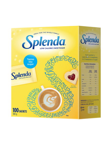 100 confezione Splenda Bustine x 1