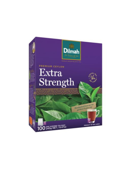 Dilmah Premium Extra Bolsas de taza de té de fuerza 100 Pack x 1