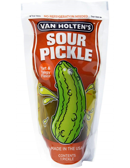 Van Holten's Cornichons avec siss sisse cornichon x 12