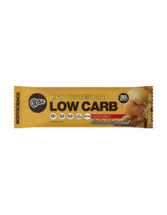 Body Science Barre de caramel salé de haute protéine 60g x 12