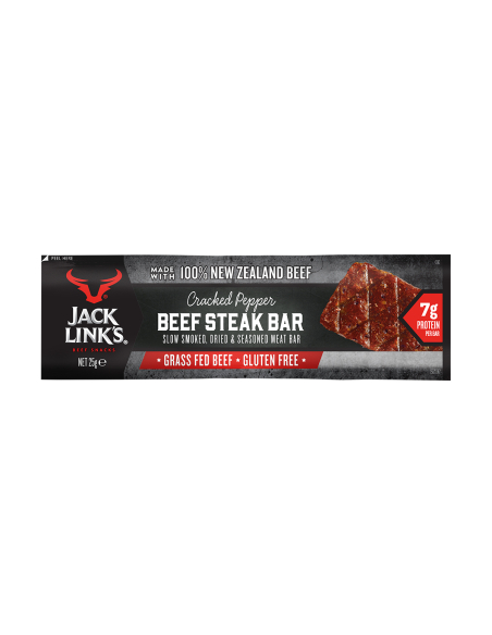 Jack Links Steakar Pimienta agrietada 25G x 12