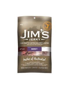 Jim's Jerky Smokey 50g x 10
