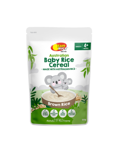 Sunrice Brown ryż ryżowy baby brown 125g x 1