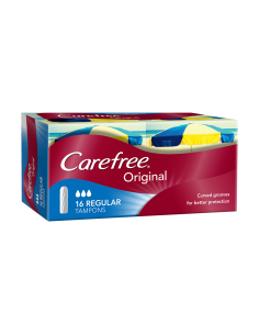 Carefree Flexia Tampons Regular 16 Pack x 1
