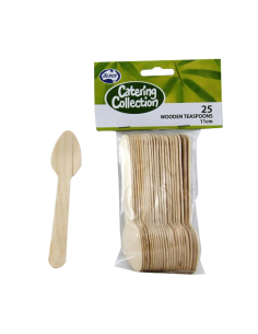 Alpen Thé en bois cuillère 110mm 25 Pack x 1