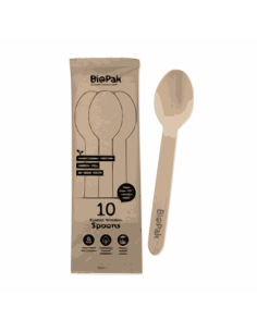 Biopak Spoons en bois 10 Pack x 20