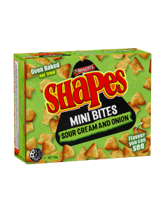 Shapes Mini Bites Sour Cream & Onion 140g x 1