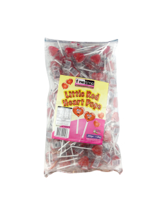 Fine Time Petit coeur rouge pops 6g x 200