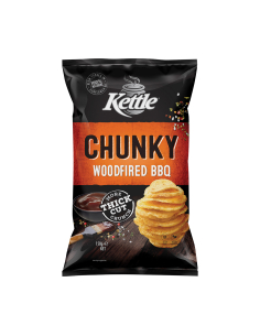 Kettle Chunky Woodfire Bbq 150g x 1