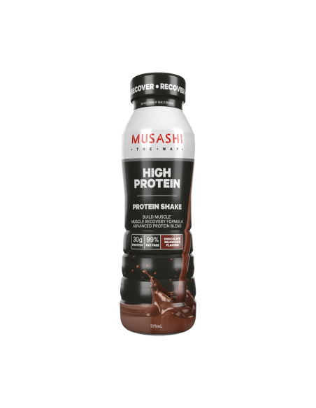 Musashi Alto chocolate de proteínas 375ml x 6
