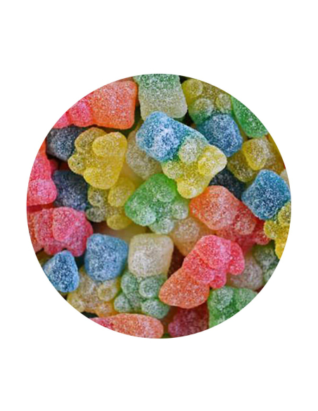 Lolliland Saure Gummi Bären Tasche 100 Stück 1kg x 1