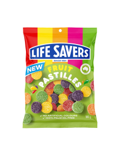 Lifesaver Fruit Pastilles 180g x 12