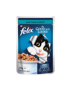 Felix As Good As It Looks Tuna In Jelly 85g x 1