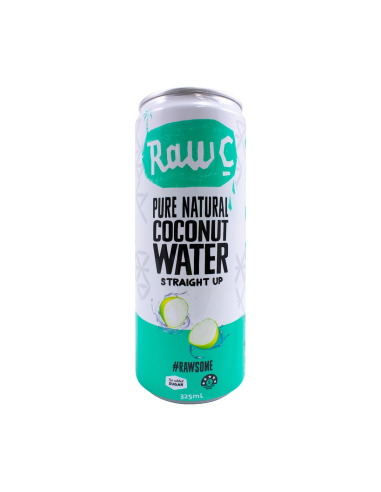 Raw C Coconut Water Straight Up 325ml x 12