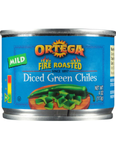 Ortega Gewürfelte grüne Chillis 113g x 1