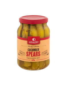 Sandhurst Spears de pepino 480 g x 1