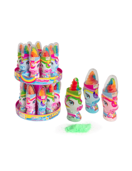 Unicorno Pop Candy Phterper Stand 50g x 18