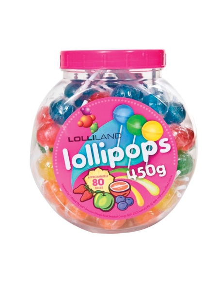 Lolliland Lollipops JAR 10G x 45