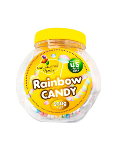 Lolliland Rainbow Candy Jar 11G x 45