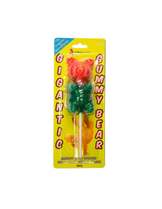 Lolliland Gigantic Gummi Bear on Stick 227G x 6