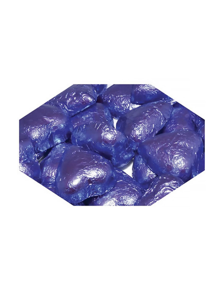 Lolliland Chocolate Hearts Mauve Lavender 120 Pieces 1kg x 1