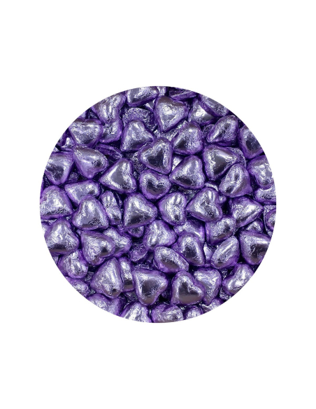 Lolliland Choses au chocolat Lilas lavande 120 pièces 1kg x 1