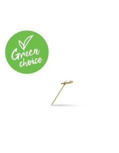 Caterers Choice Bamboo Brochettes en boucle 6cm 250 Pack x 1
