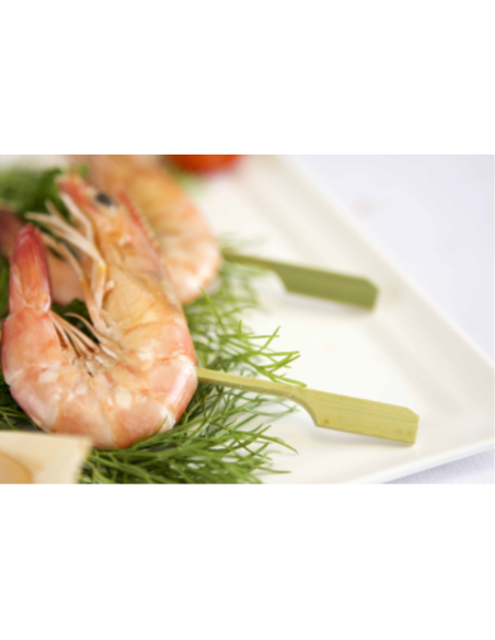 Ecostyle Pinchos de bambú Oares de barco 12 cm 100 Pack x 1
