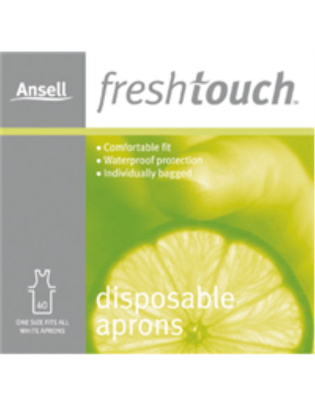 ANSELL APRONS使い捨て40パックX 1