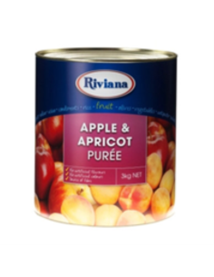 Riviana Purée Apple & Apricot 3 kg x 1