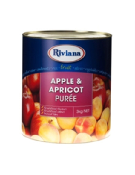Riviana Puree Apple y albaricoque 3 kg x 1