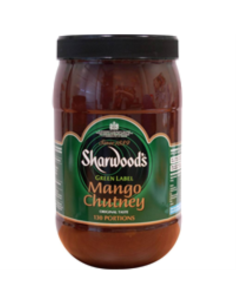 Sharwoods Chutney Mango Green Label 2.6 kg x 1
