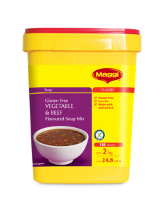 Maggi Zuppa di manzo e verdura senza glutine 2 kg x 1