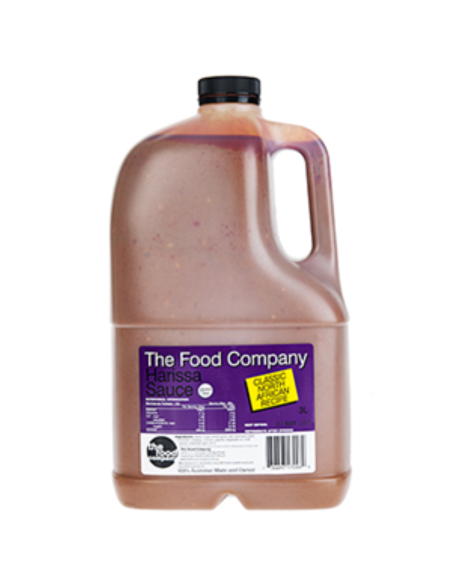 The Food Company Sos Harissa Gluten Free 3 lt x 1