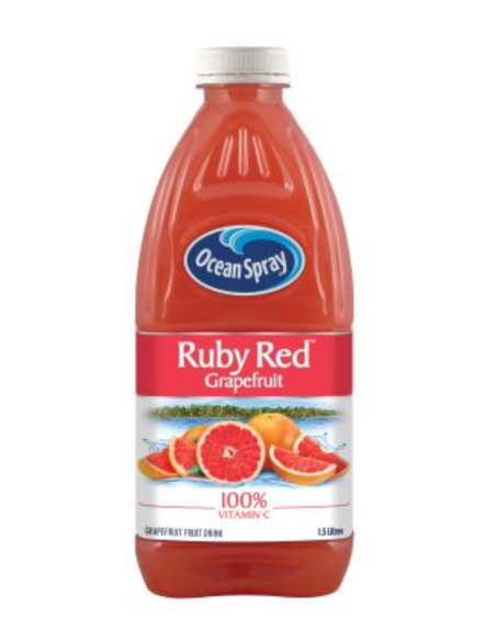 Oceanspray Succo di pompelmo Rubino rosso 1.5 lt x 1