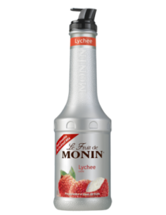 Monin 糖浆Lychee Puree Fruit 1 LT x 1