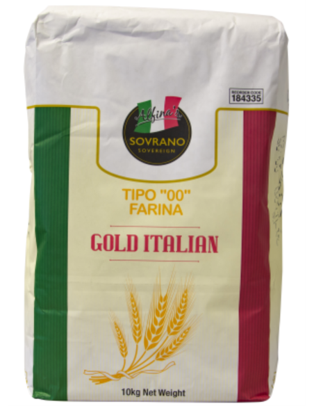Alfinas Sovrano Harina 00 Gold Italian 10 kg x 1