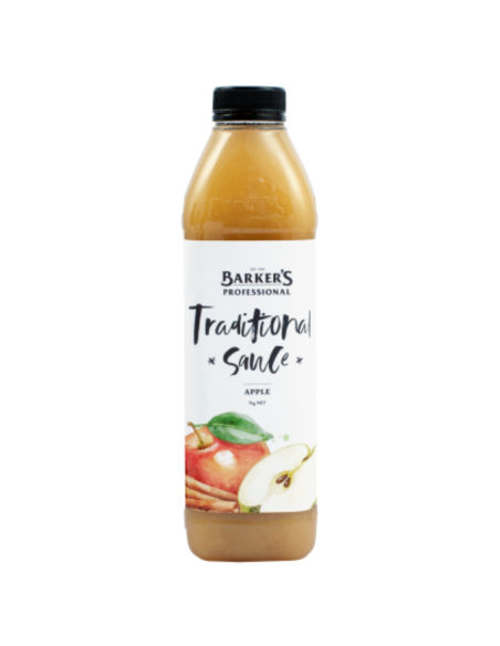 Barkers Sauce pomme Chunky Traditionnel 1 kg x 1