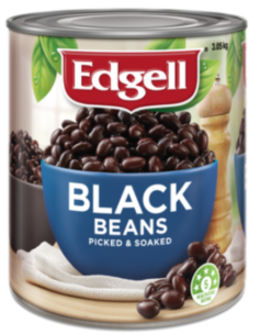 Edgell Frijoles negros 3.05 kg x 1