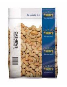 Trumps Cashews Roasted Unsalted 1 kg x 1