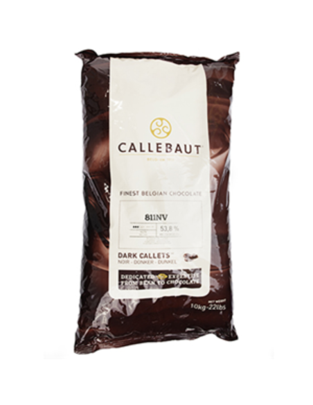 Callebaut Schokoladenkuvertüre dunkel bittersüß 53% Anschlüsse 10 kg x 1