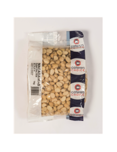 Caterers Choice Macadamia Nuts减半4 Raw 1 kg x 1