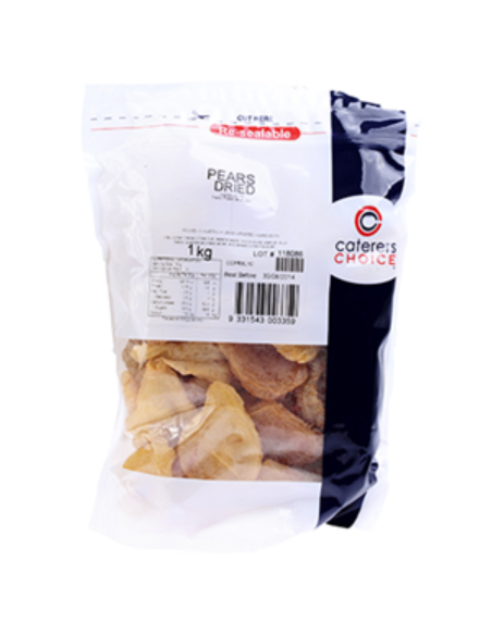 Caterers Choice Pears Dried 1 kg x 1