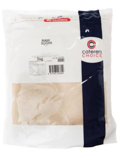Caterers Choice Zucker Raw 3 kg x 1