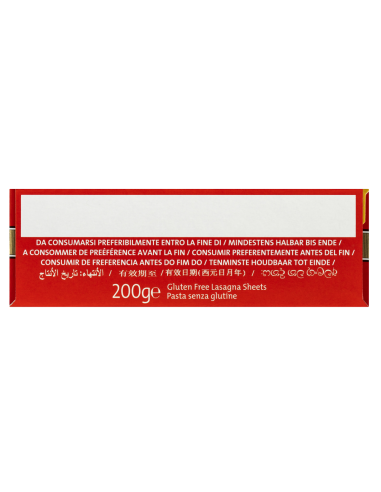 San Remo Hojas de lasaña de las pastas sin gluten 200 gr x 1