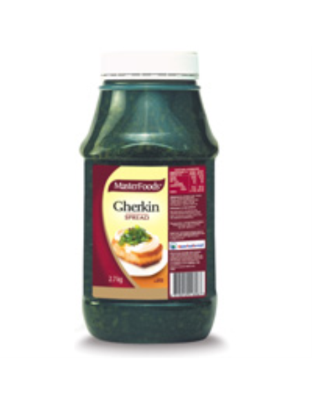 Masterfoods Gherkin蔓延不含麸质2.7 kg x 1